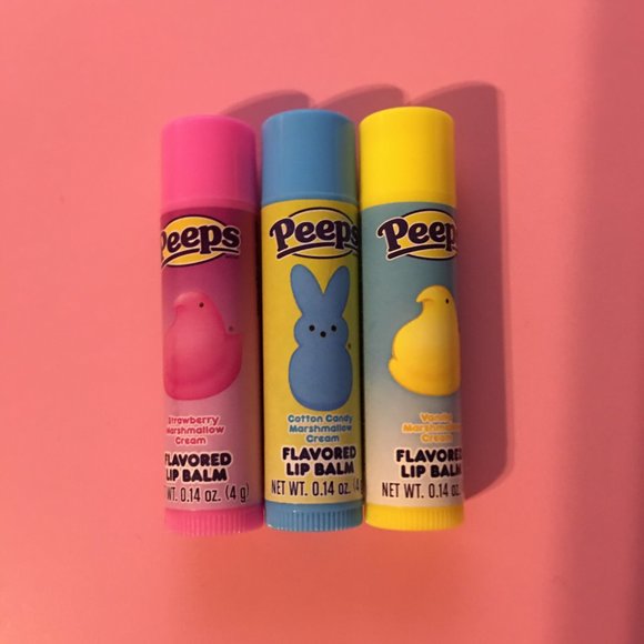 NEW Marshmallow Peeps Lip Balm Collection - Picture 2 of 8